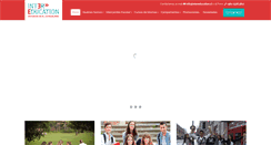Desktop Screenshot of intereducation.cl